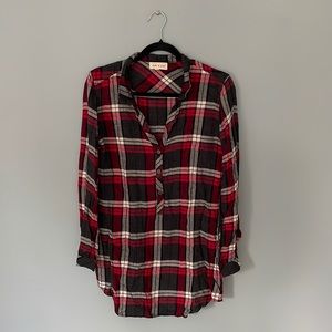 Cloth and Stone flannel tunic